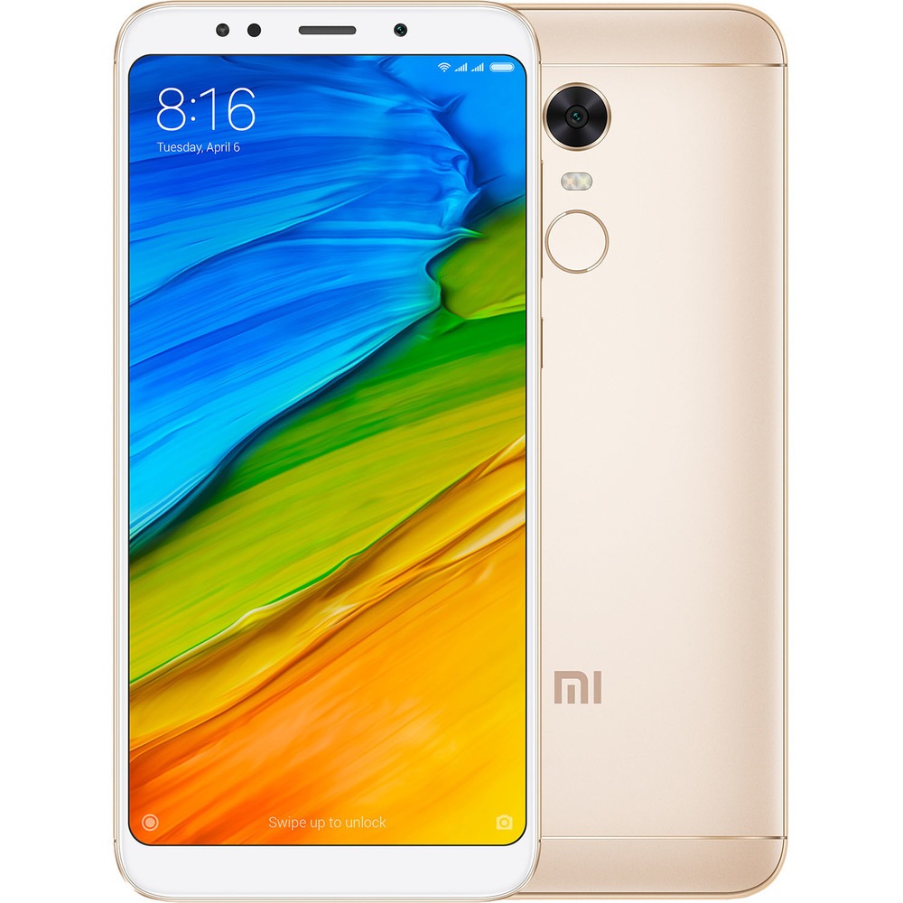 Купить Смартфон Xiaomi Redmi 5 Plus 64GB золотой в Вологде