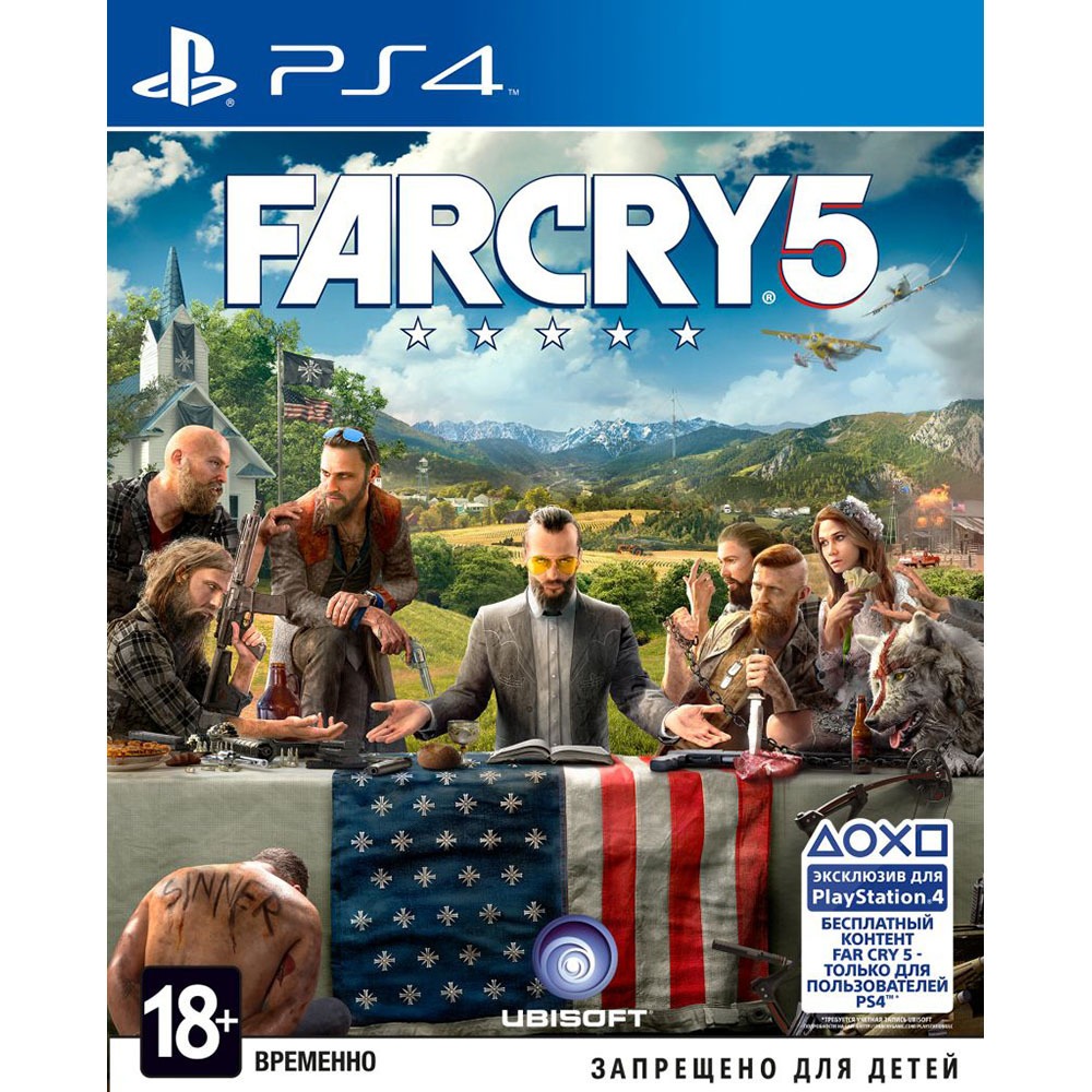 Купить Far Cry 5 PS4, русская версия в Москве