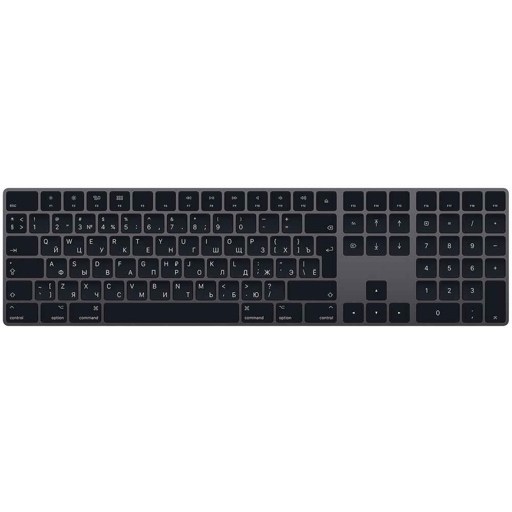 Купить Клавиатура Apple Magic Keyboard with Numeric Keypad Space Gray в  Брянске