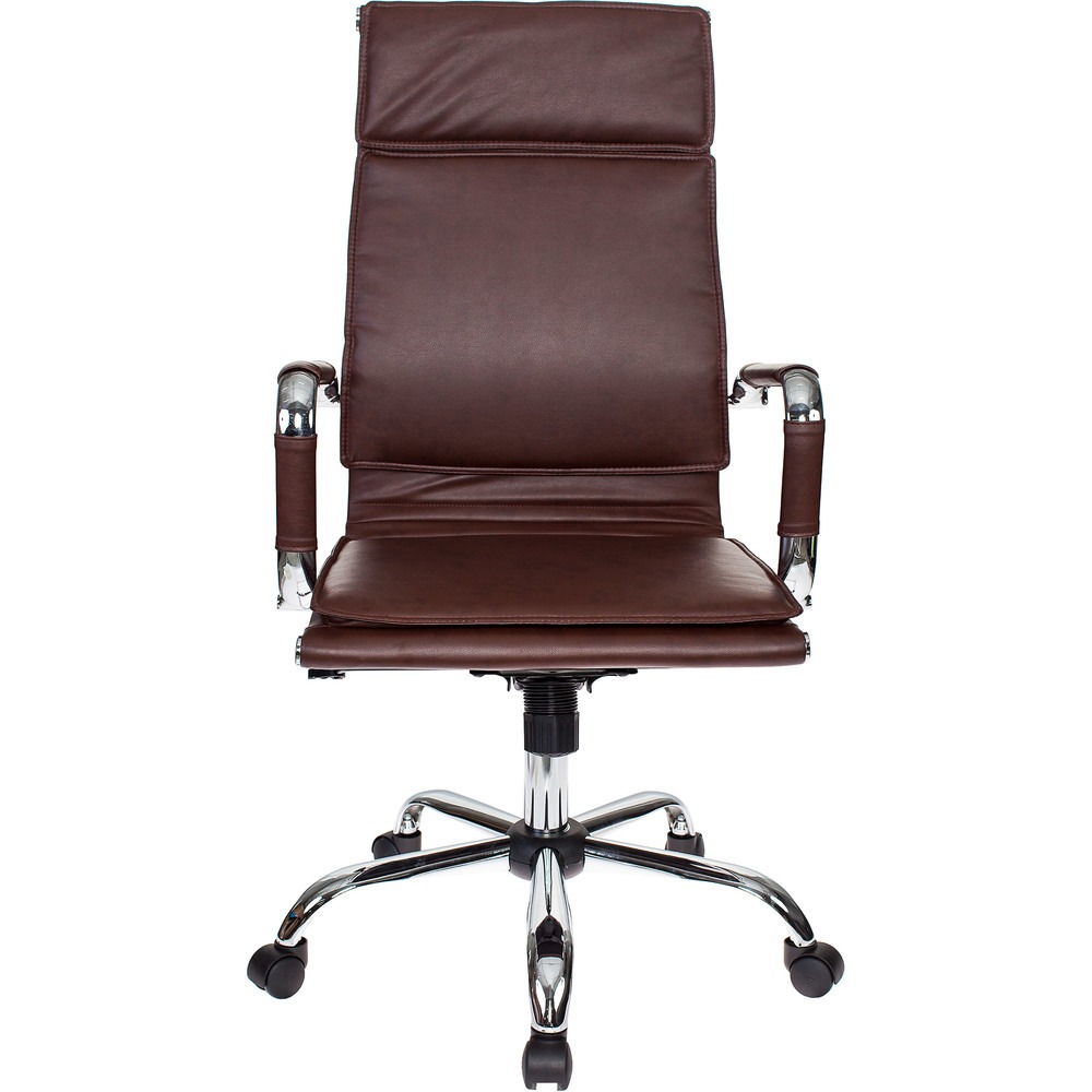 Изображение товара Комфортное компьютерное кресло Бюрократ CH-993 коричневое для руководителя