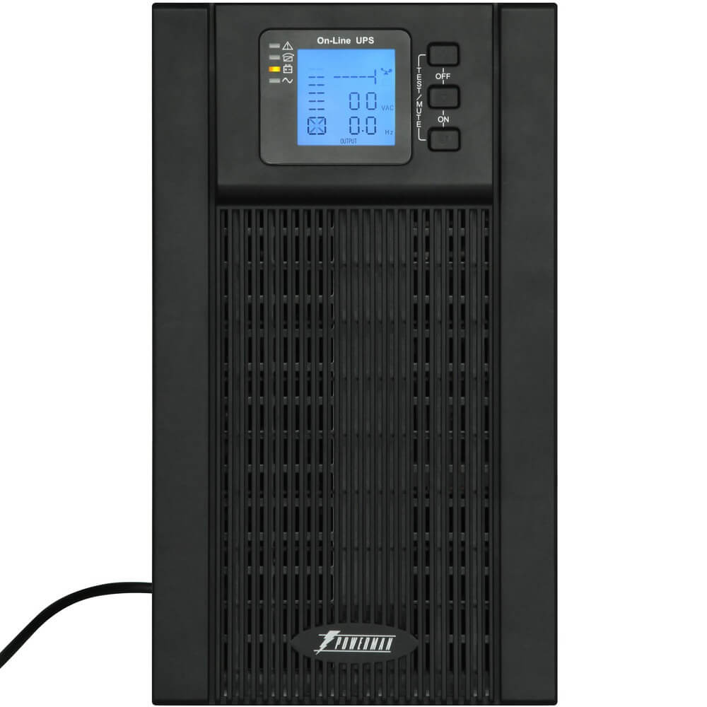 Изображение товара Источник бесперебойного питания Powerman Online 3000 Black для сервера