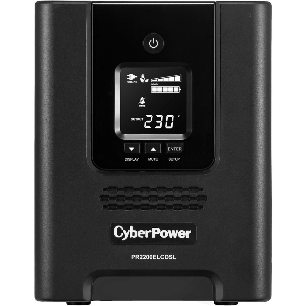 Купить Источник бесперебойного питания CyberPower PR2200ELCDSL Black в Орле