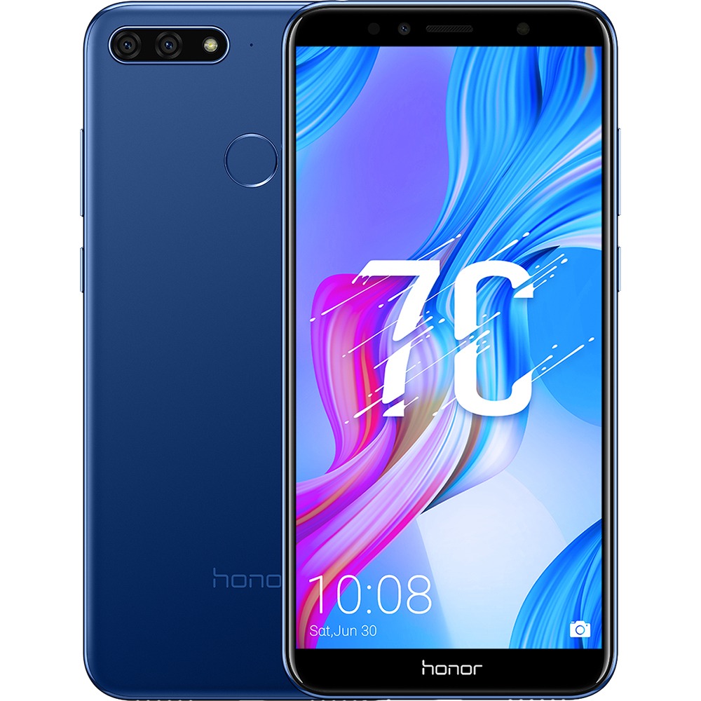 Смартфон Honor 7C синий