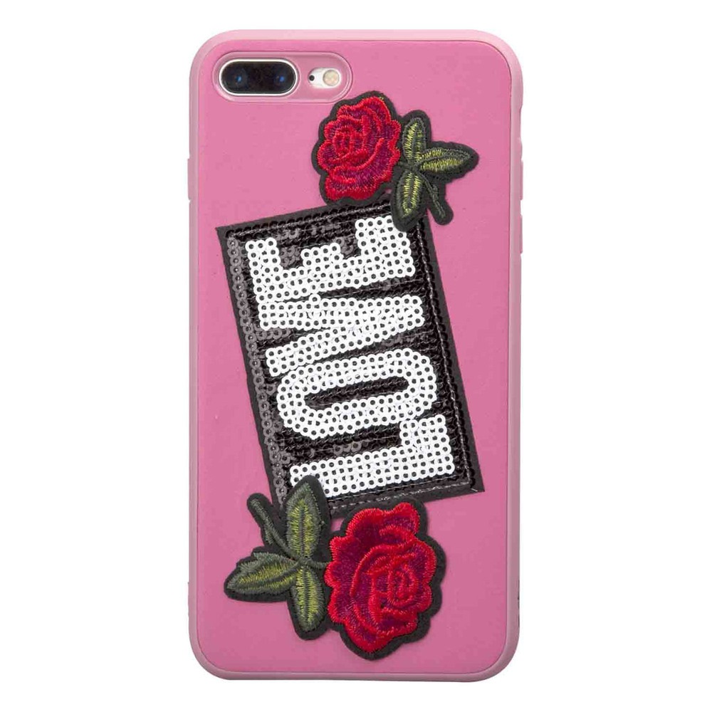 Отзывы на Чехол SBS Ladies Love Patch для Apple iPhone 8 Plus/7 Plus,  розовый | Москва