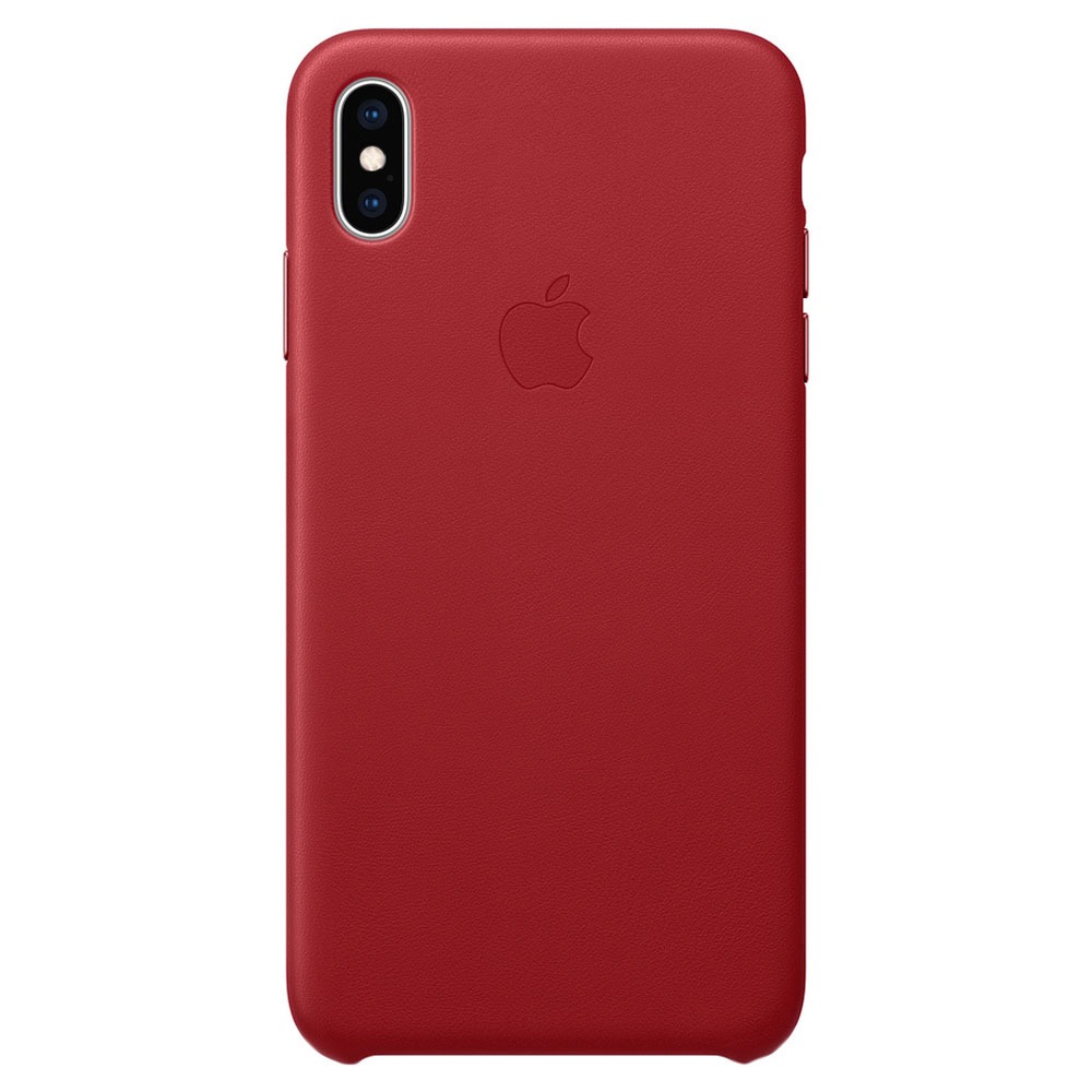 Купить Чехол Apple iPhone XS Leather Case, красный в Екатеринбурге