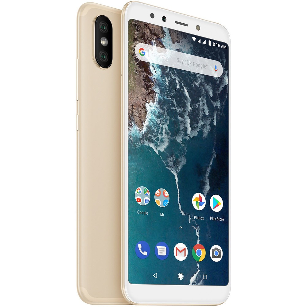 Купить Смартфон Xiaomi Mi A2 64GB золотой в Москве