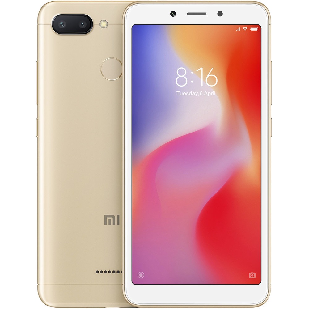 Купить Смартфон Xiaomi Redmi 6 32GB золотой в Москве