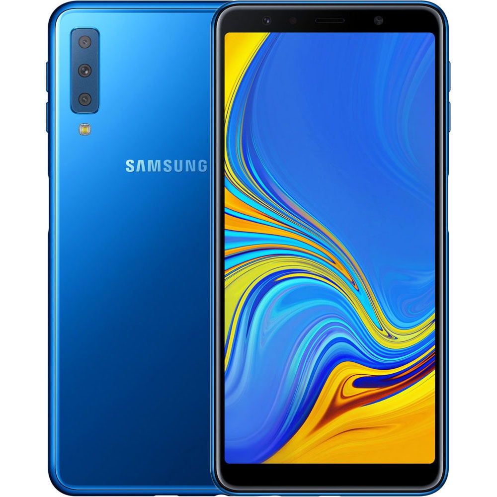 Смартфон Samsung Galaxy A7 (2018) синий