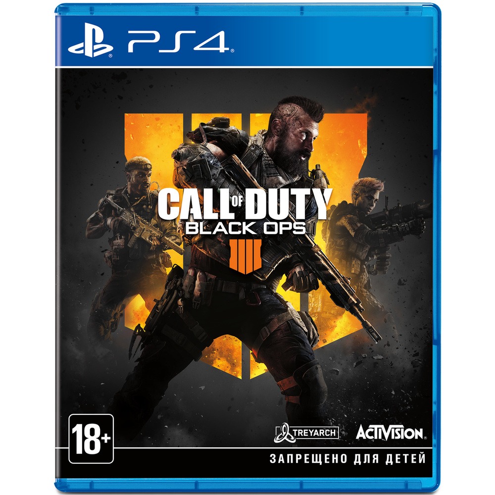 Купить Call of Duty: Black Ops 4 PS4, русская версия в Москве