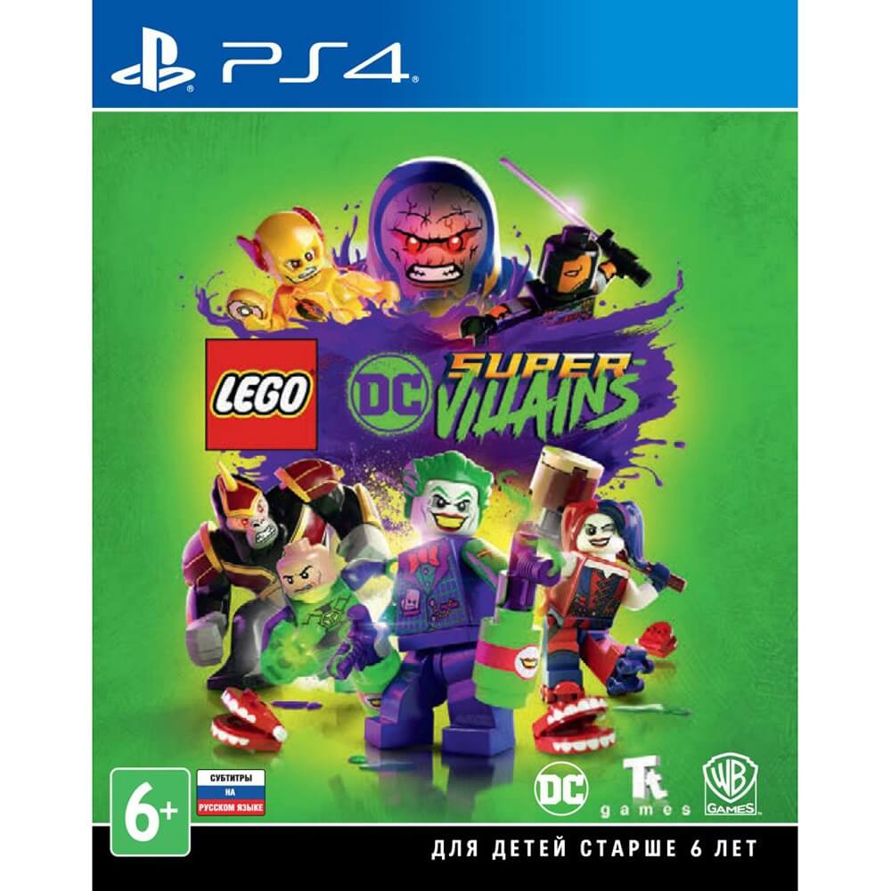 LEGO DC Super-Villains PS4, русские субтитры - описание товара | Технопарк