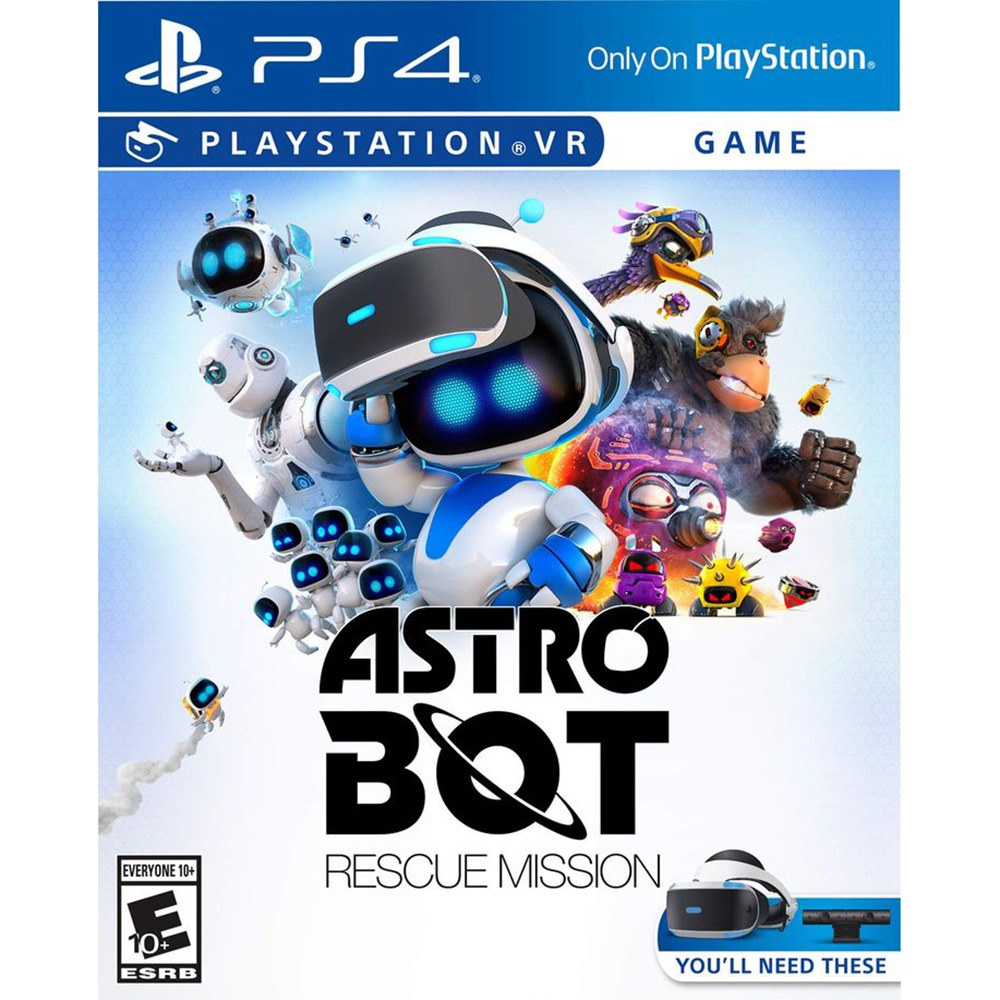 Astro Bot Rescue Mission (только для VR) PS4, русская версия