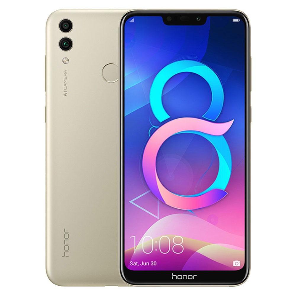 Смартфон Honor 8C золотой