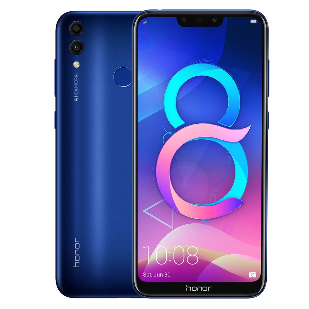 Смартфон Honor 8C синий