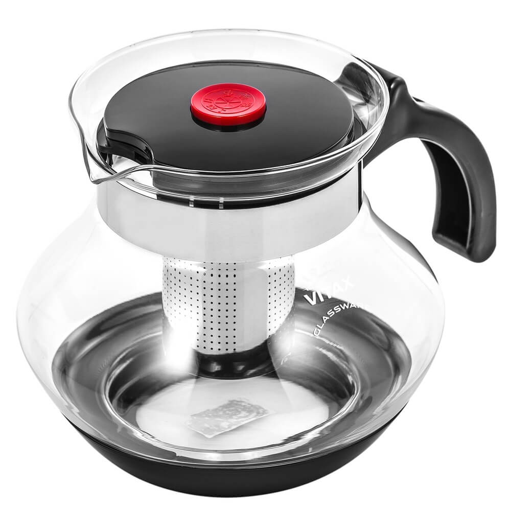 Изображение товара Заварочный чайник Vitax VX-3305 Walden 1.5 л термостойкое стекло