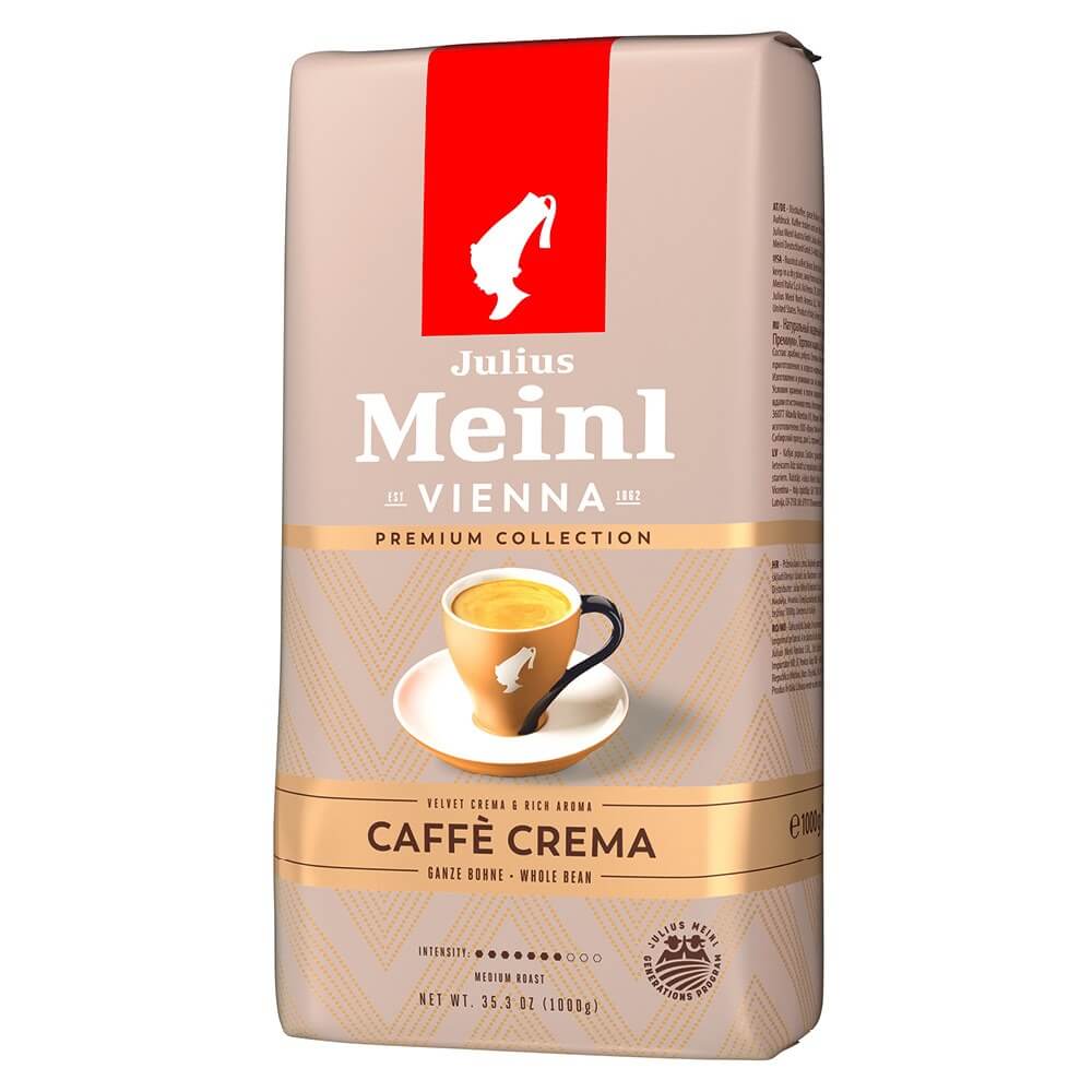 Купить Кофе в зернах Julius Meinl Кафе Крема Премиум в Москве