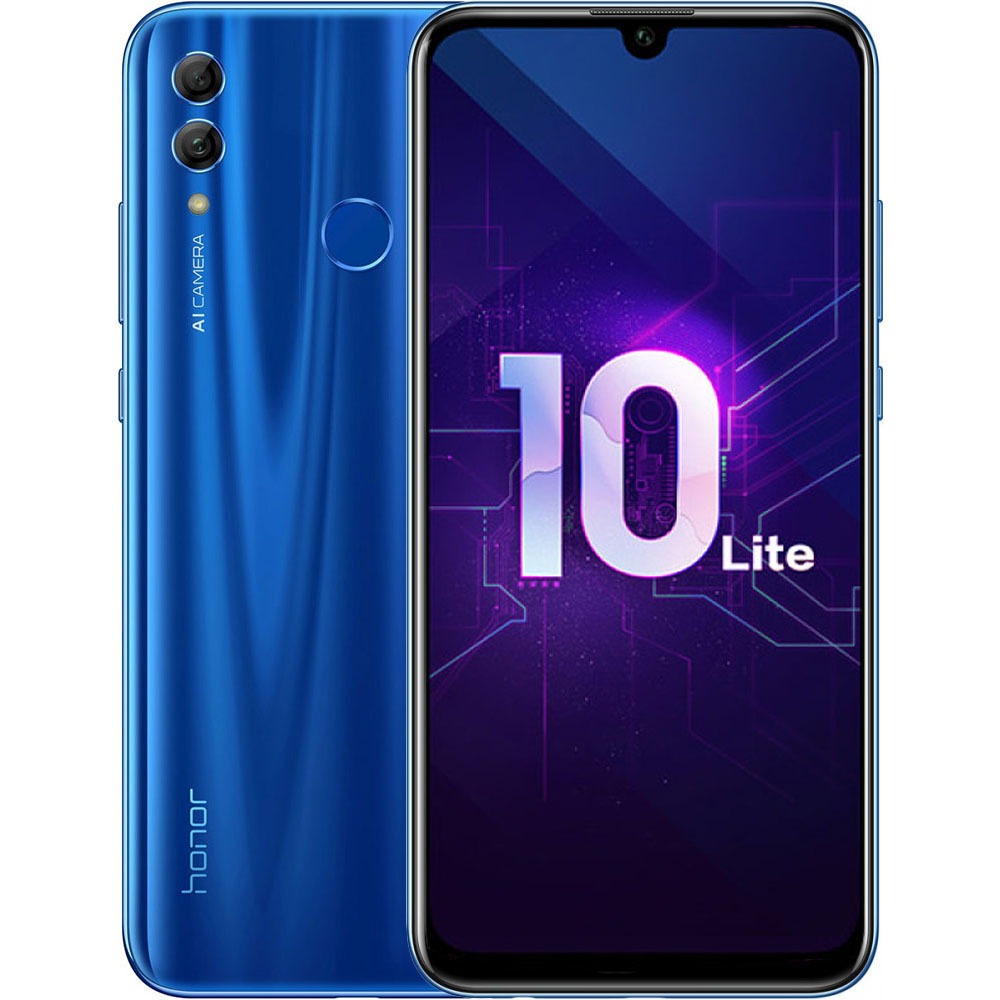 Смартфон Honor 10 Lite 32GB сапфировый синий