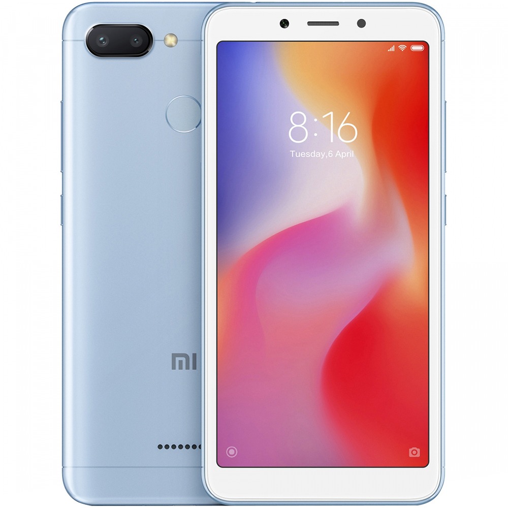 Купить Смартфон Xiaomi Redmi 6 32GB синий в Москве