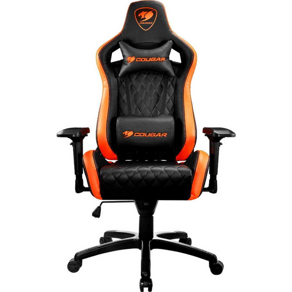 Изображение товара Игровое компьютерное кресло Cougar ARMOR-S Orange с регулируемыми подлокотниками