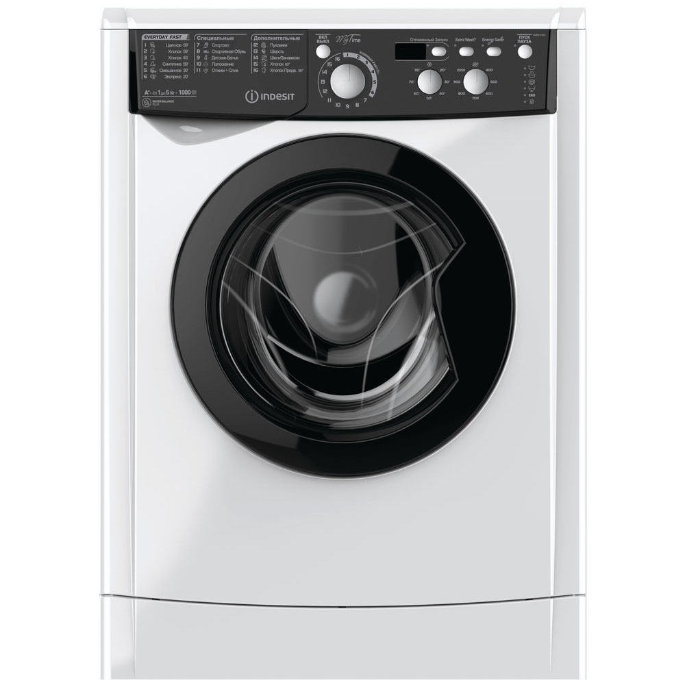 Отзывы на Стиральная машина Indesit EWSD 51031 BK CIS | Санкт-Петербург