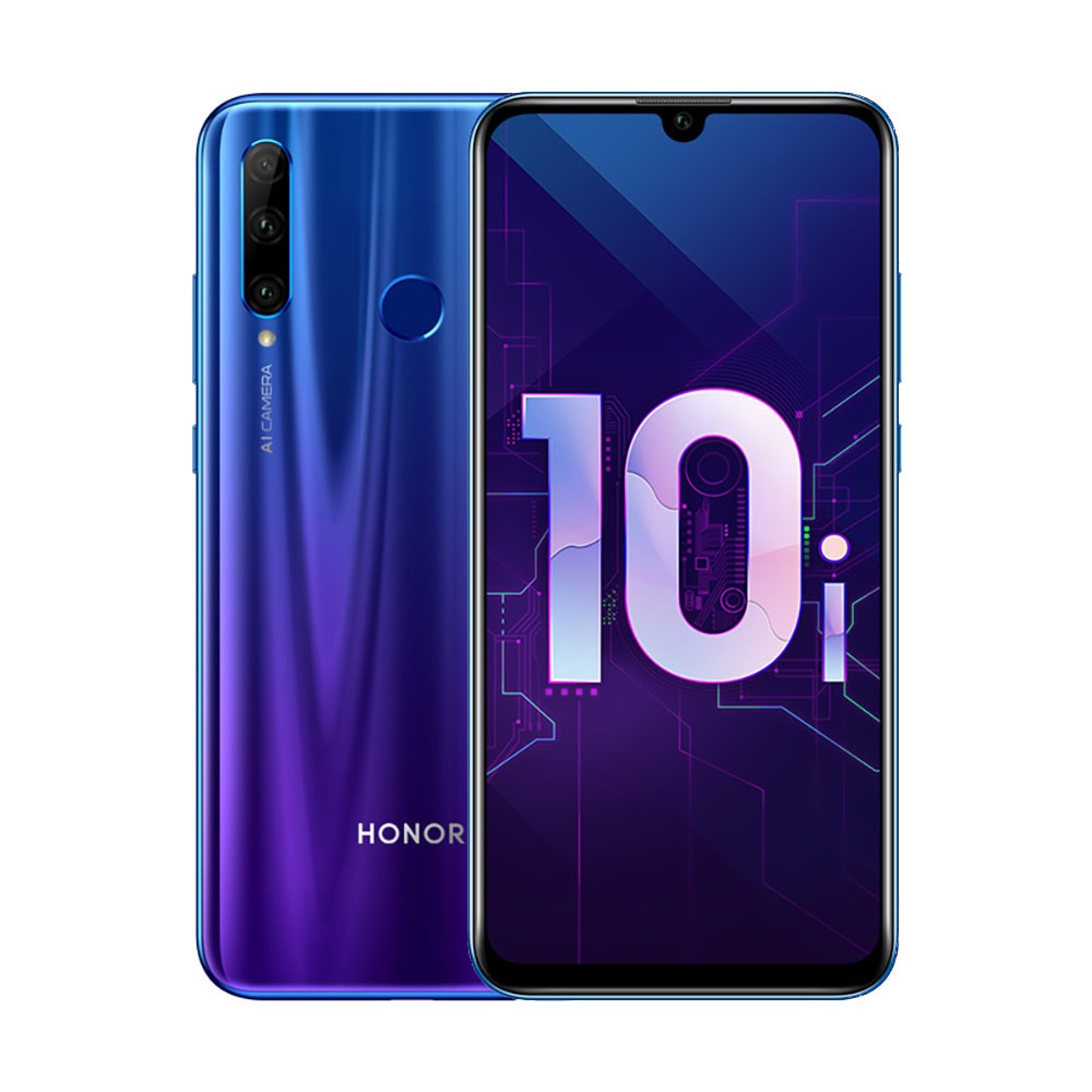 Смартфон Honor 10i 128GB мерцающий синий