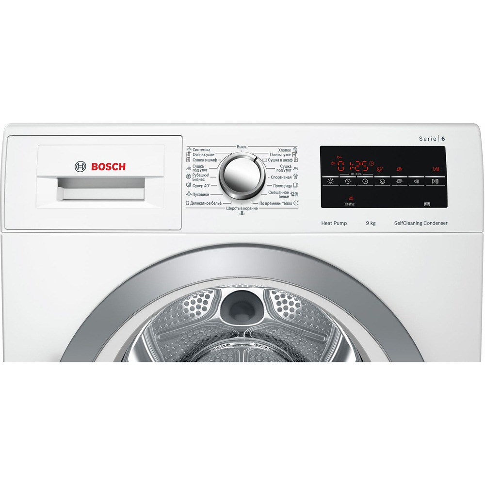 Сушильная машина Bosch WTW85469OE - фото 3 Сушильная машина Bosch WTW85469OE - фото 3