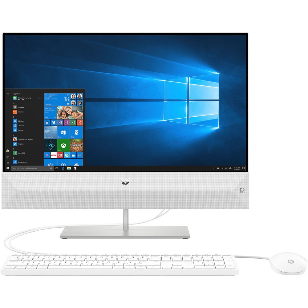 Купить Моноблок HP Pavilion 24-xa0006ur Snowflake White (4UH22EA) в Москве