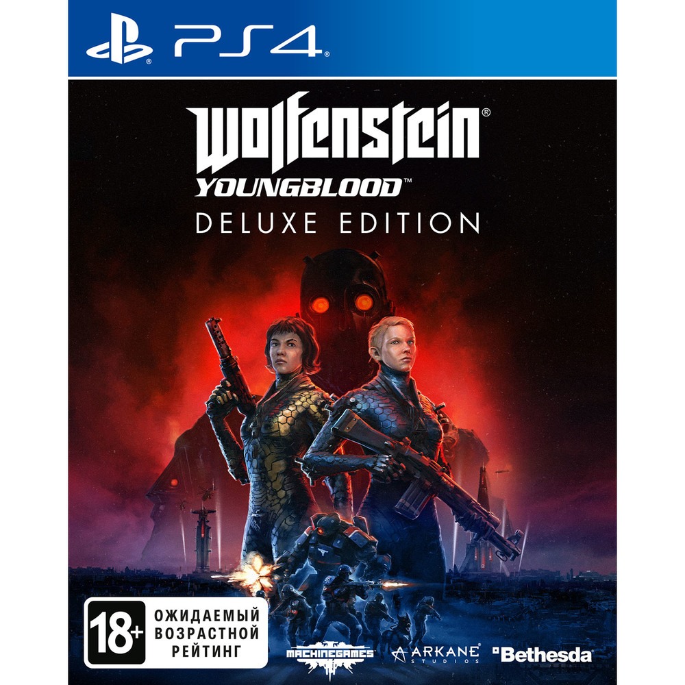 Wolfenstein: Youngblood. Deluxe Edition PS4, русская версия