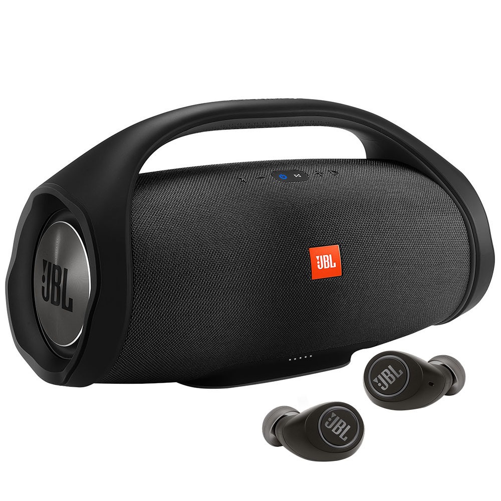 Jbl boombox store wireless speaker black