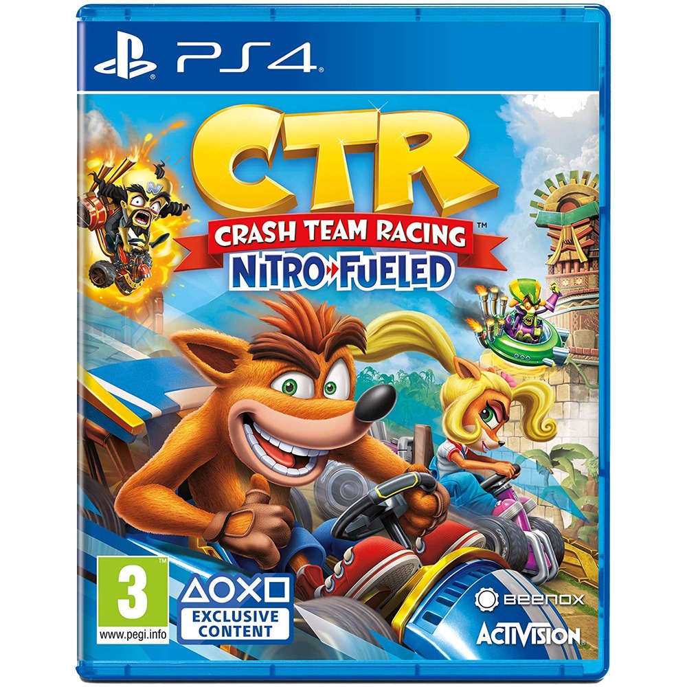 Crash Team Racing Nitro-Fueled PS4, английская версия