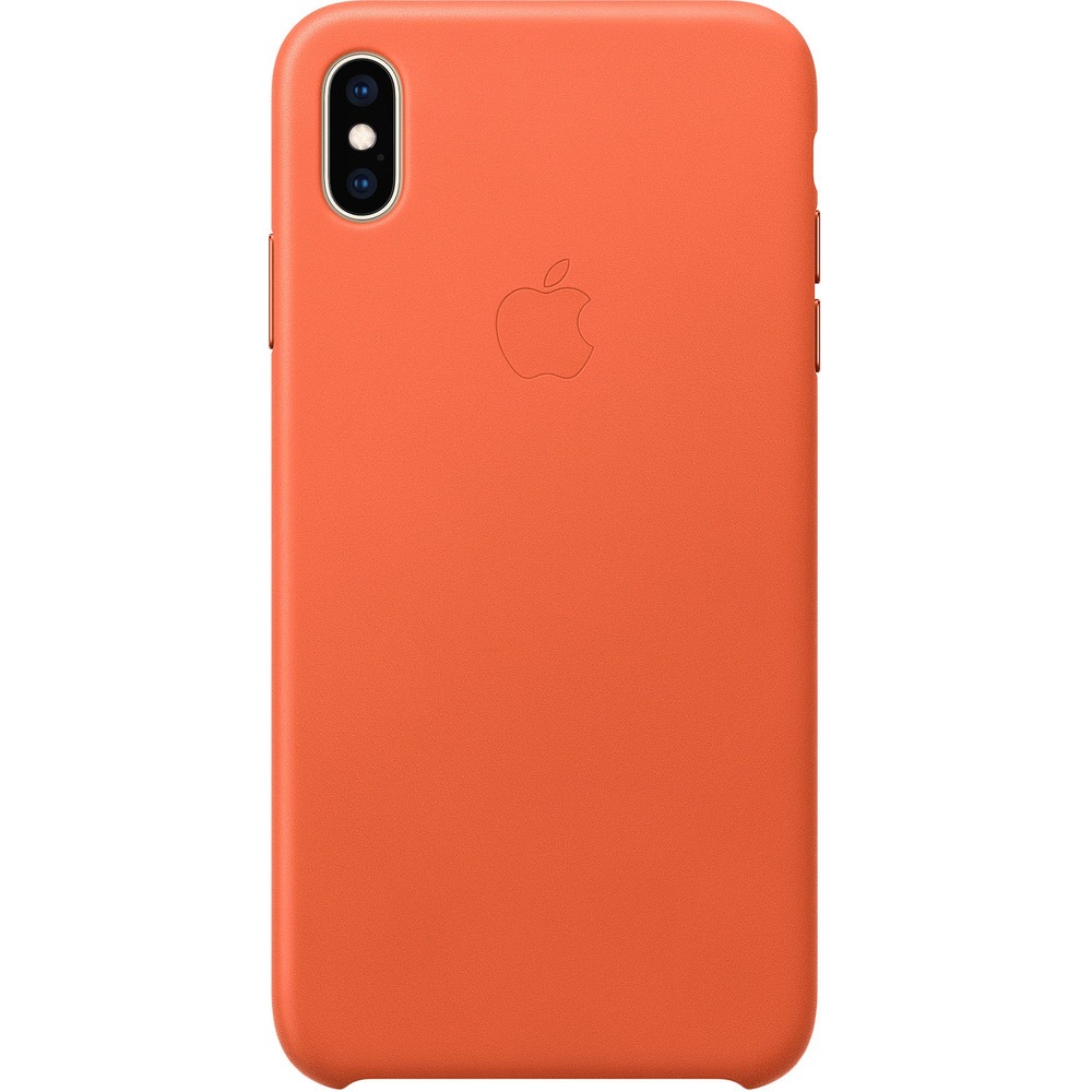 Купить Чехол Apple iPhone XS Leather Case теплый закат в Москве