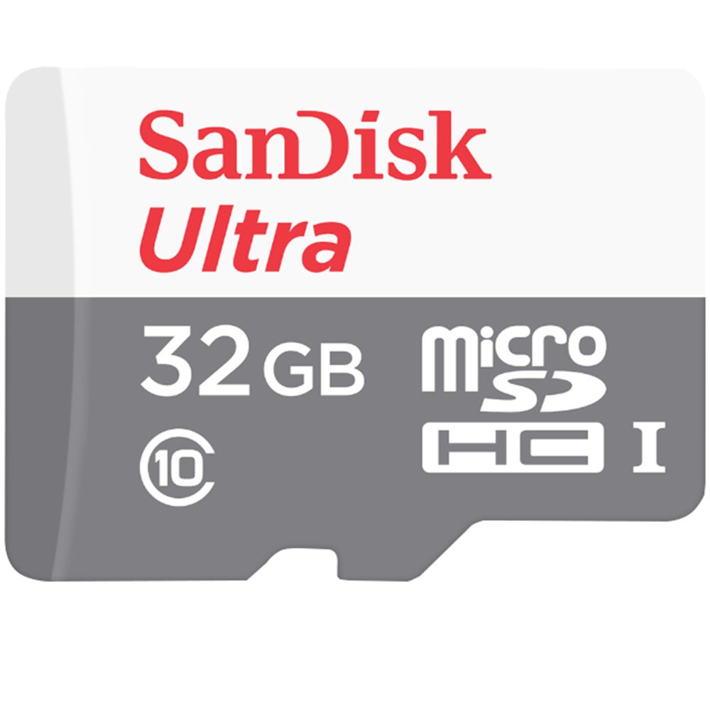 Купить Карта памяти SanDisk MicroSDHC 32Gb Ultra Android  (SDSQUNS-032G-GN6TA) в Москве