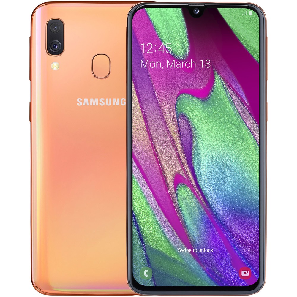 Купить Смартфон Samsung Galaxy A40 (2019) красный в Москве