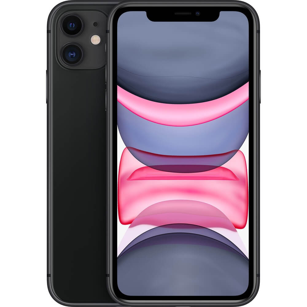 Смартфон Apple iPhone 11 64 ГБ чёрный – купить в Москве | Технопарк