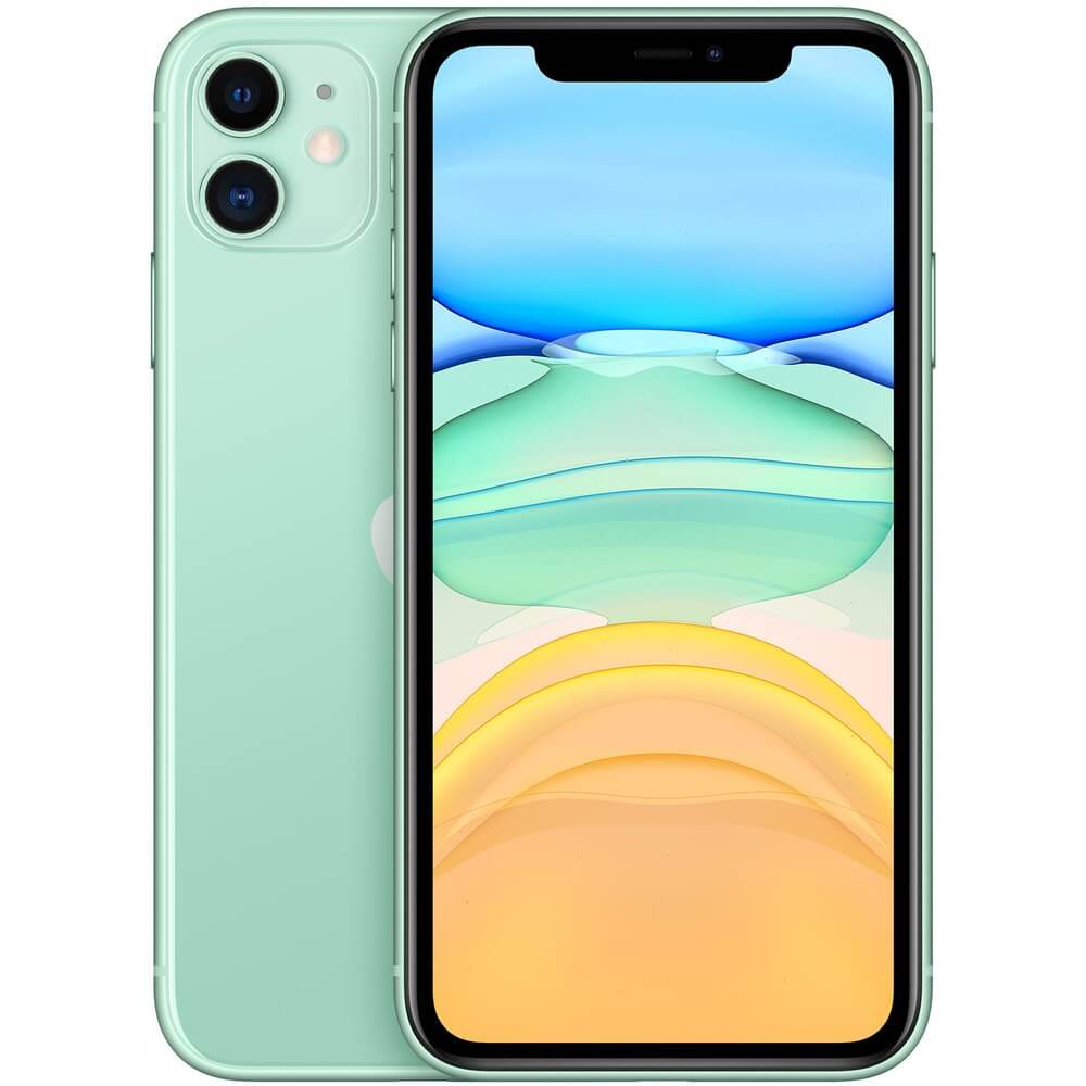 Смартфон Apple iPhone 11 256 ГБ зелёный