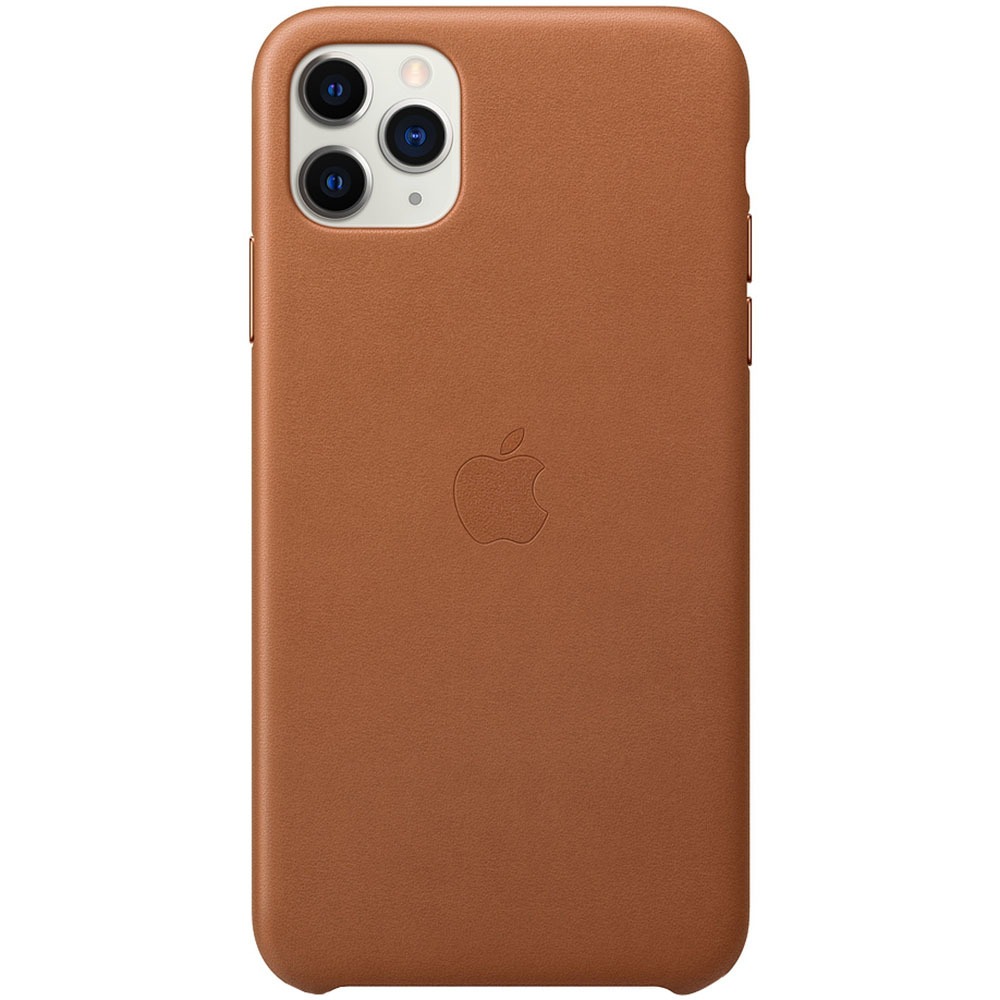 Купить Чехол Apple iPhone 11 Pro Leather Case, коричневый в Екатеринбурге