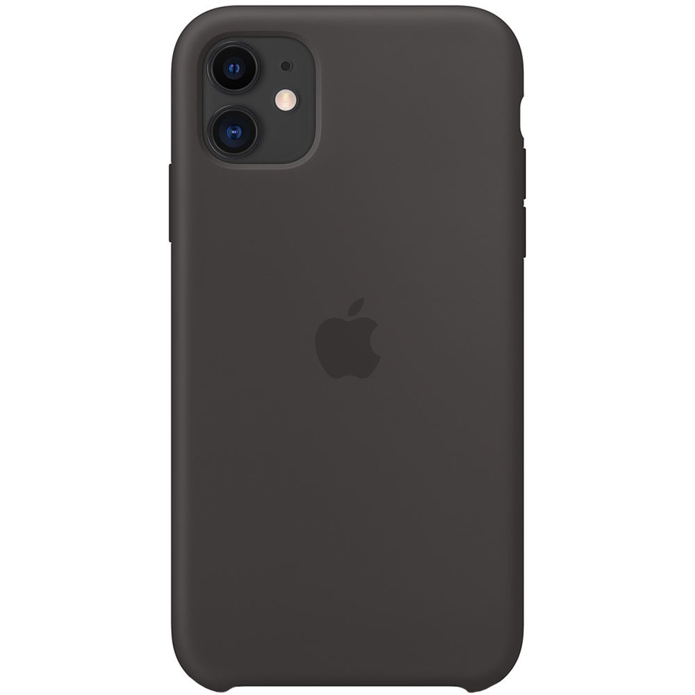 Чехол Apple iPhone 11 Silicone Case, черный