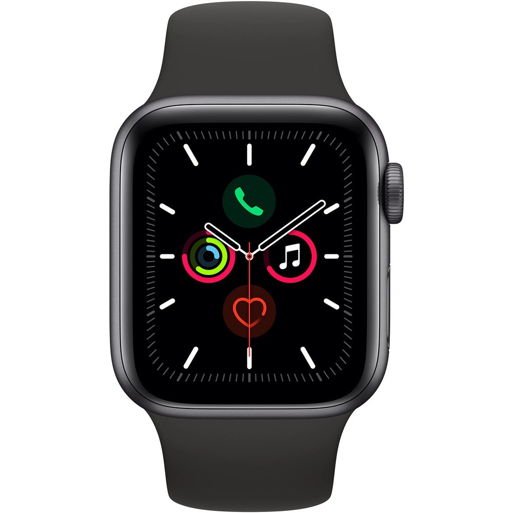 Смарт-часы Apple Watch Series 5 40 мм серый космос, спортивный ремешок - фото 2 Смарт-часы Apple Watch Series 5 40 мм серый космос, спортивный ремешок - фото 2