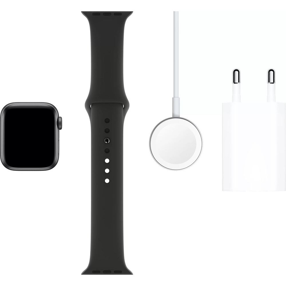 Смарт-часы Apple Watch Series 5 40 мм серый космос, спортивный ремешок - фото 6 Смарт-часы Apple Watch Series 5 40 мм серый космос, спортивный ремешок - фото 6