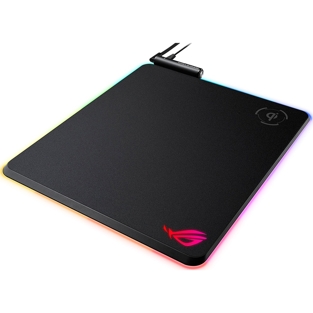 Коврик для мыши ASUS ROG Balteus Qi черный 90MP0120-B0UA00 - фото 3 Коврик для мыши ASUS ROG Balteus Qi черный 90MP0120-B0UA00 - фото 3