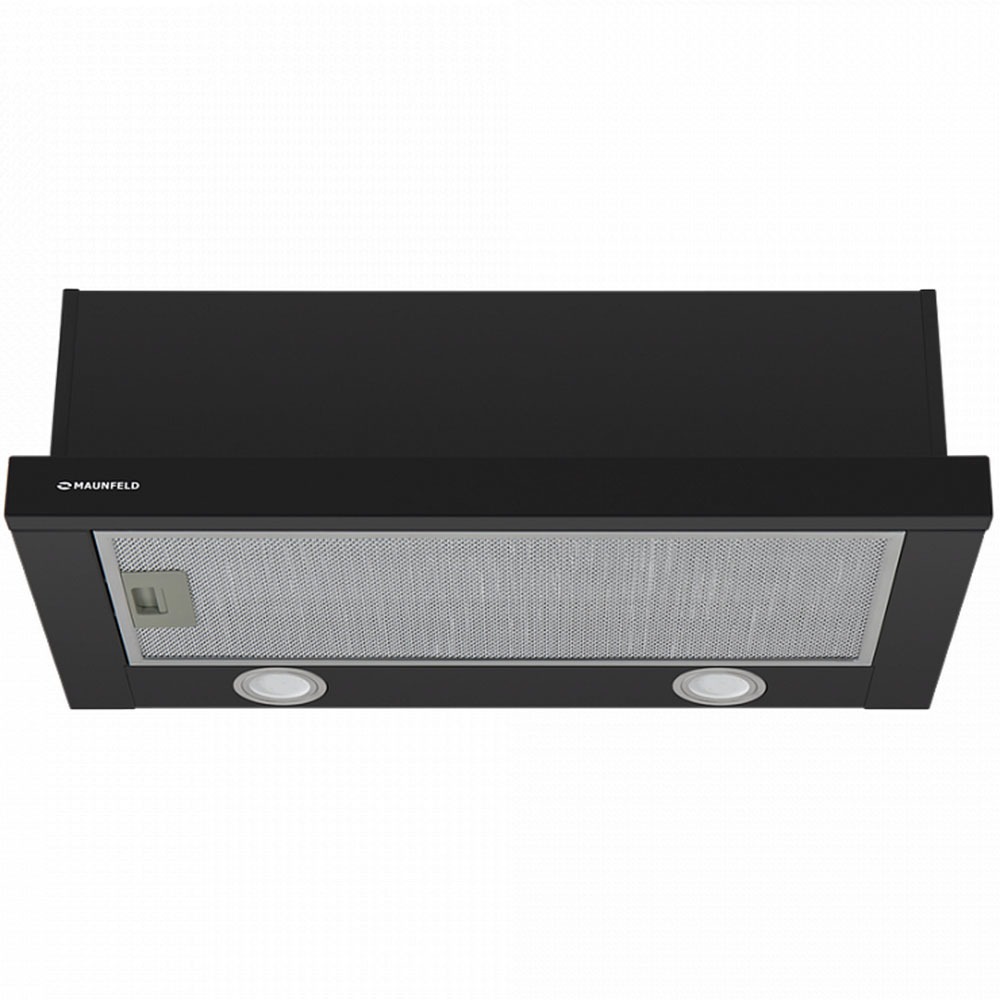 Изображение товара Встраиваемая вытяжка Maunfeld VS Fast 60 Black с выдвижным экраном