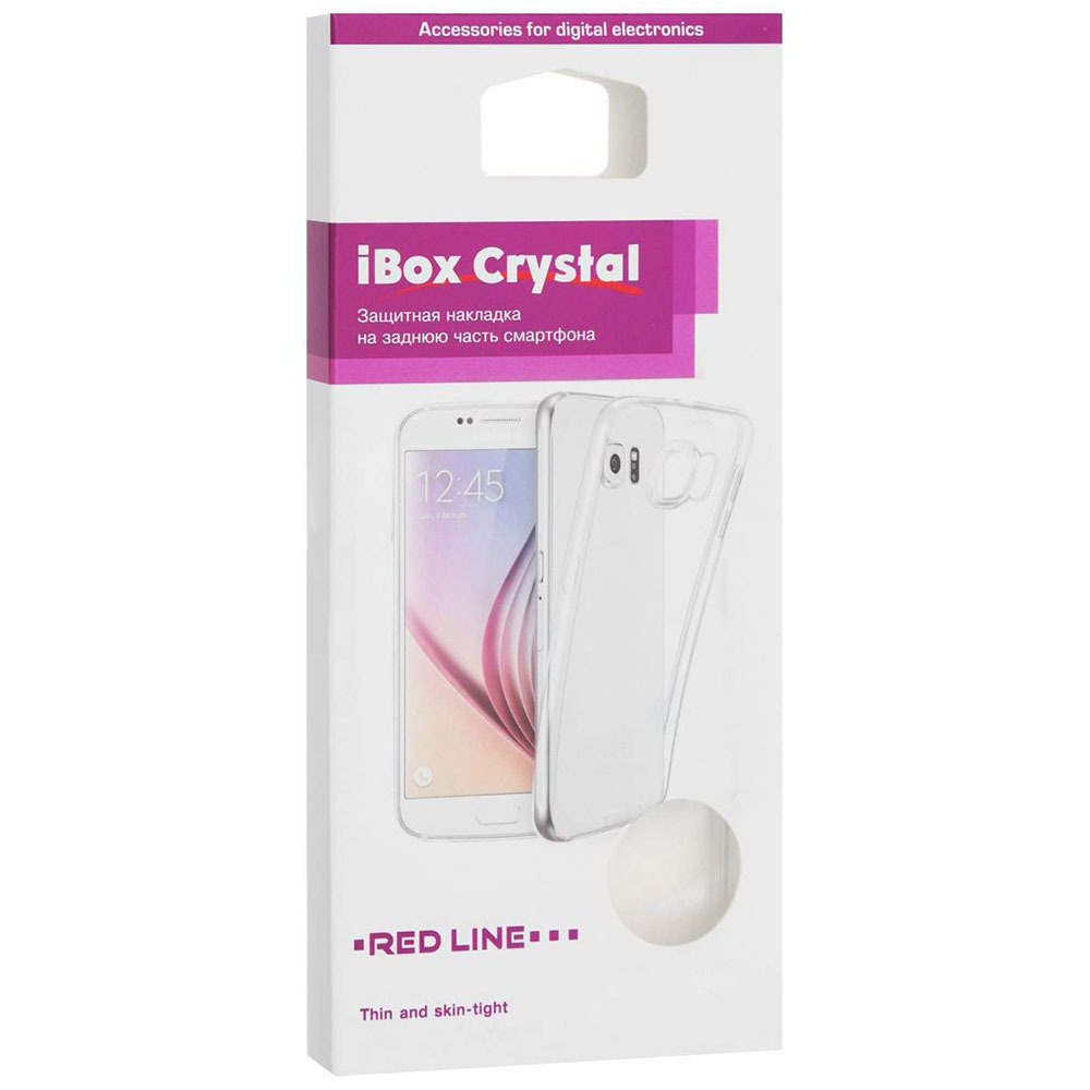 Купить Чехол Red Line iBox Crystal для Vivo Y91C, прозрачный в Нижнем  Новгороде