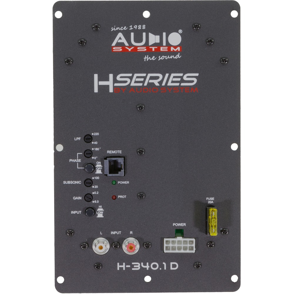 Автомобильный усилитель Audio System Helon Series H-340.1 - фото 2 Автомобильный усилитель Audio System Helon Series H-340.1 - фото 2