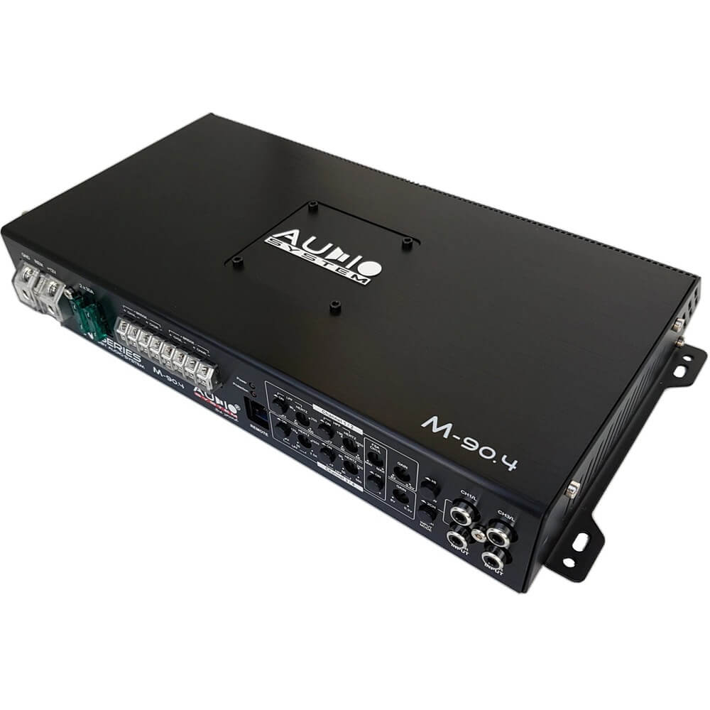 Автомобильный усилитель Audio System M-90.4 - фото 1 Автомобильный усилитель Audio System M-90.4 - фото 1