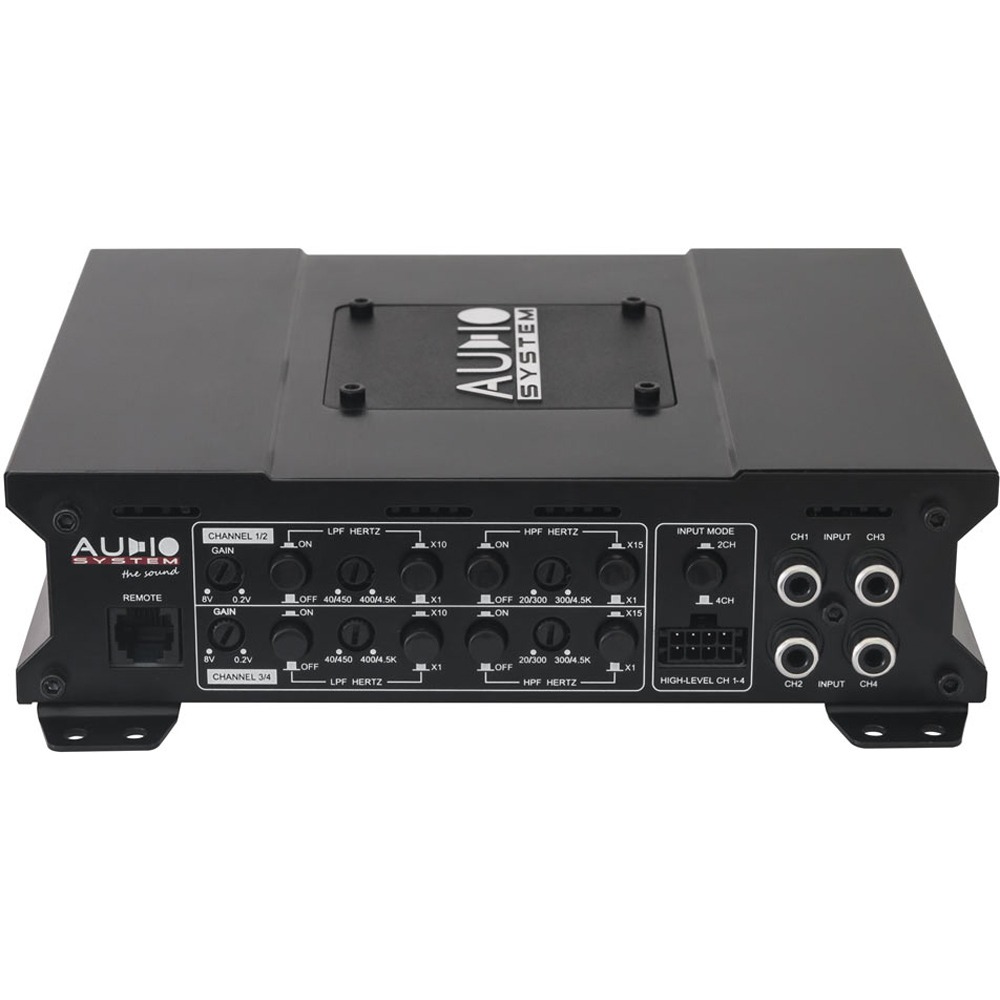 Автомобильный усилитель Audio System X-80.4D - фото 2 Автомобильный усилитель Audio System X-80.4D - фото 2