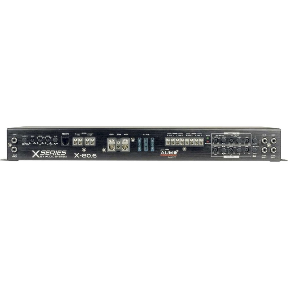 Автомобильный усилитель Audio System X-80.6 - фото 3 Автомобильный усилитель Audio System X-80.6 - фото 3