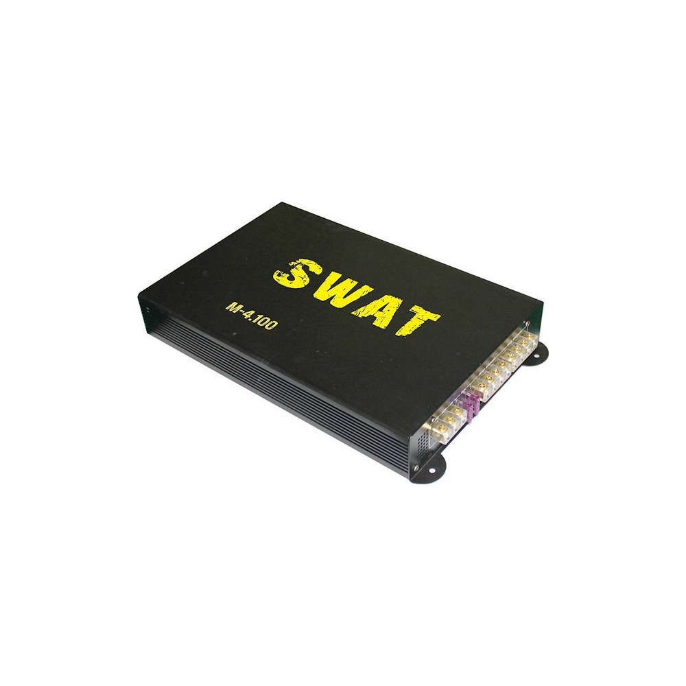Автомобильный усилитель SWAT M-4.100 - фото 3 Автомобильный усилитель SWAT M-4.100 - фото 3