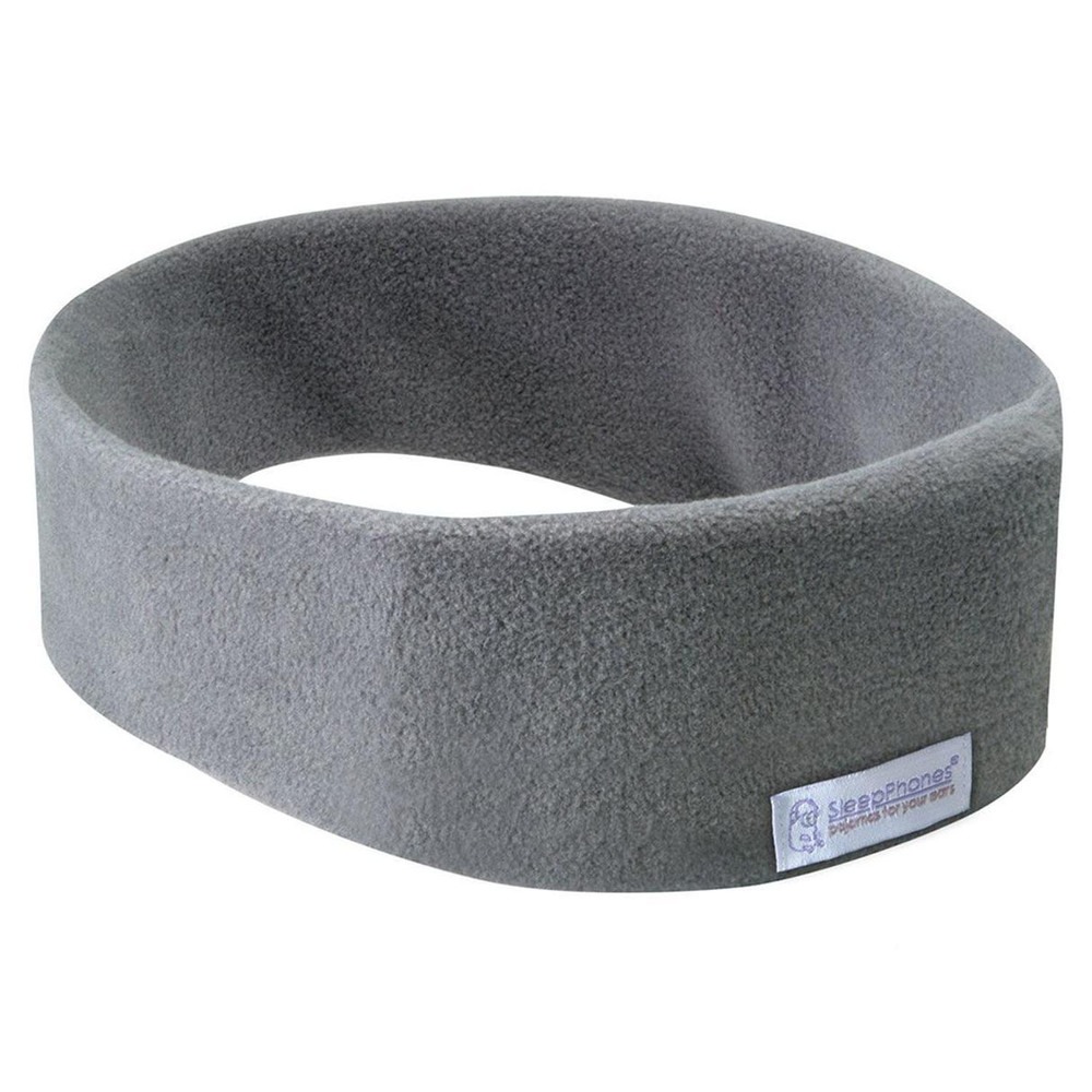 Наушники для сна SleepPhones Wireless Fleece (SB6GM-US), серый - фото 1 Наушники для сна SleepPhones Wireless Fleece (SB6GM-US), серый - фото 1