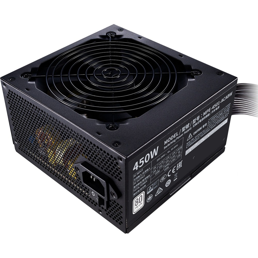 Блок питания Cooler Master MPE-4501-ACABW 450W - фото 2 Блок питания Cooler Master MPE-4501-ACABW 450W - фото 2