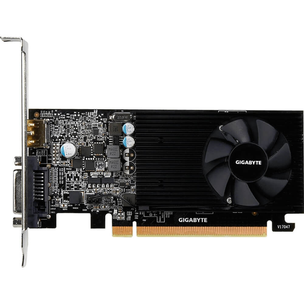 Видеокарта Gigabyte GT1030 2GB (GV-N1030D5-2GL) - купить в Москве