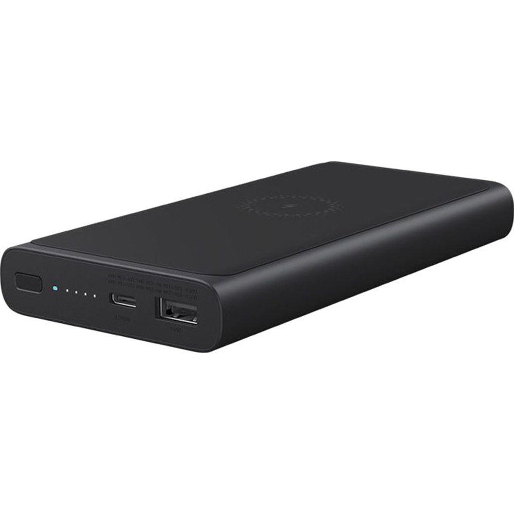 Внешний аккумулятор Xiaomi Mi Wireless Power Bank 10000 мАч, черный - фото 2 Внешний аккумулятор Xiaomi Mi Wireless Power Bank 10000 мАч, черный - фото 2